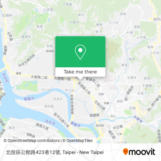 北投區公館路423巷12號 map
