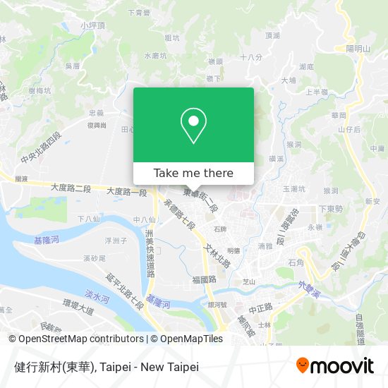 健行新村(東華) map