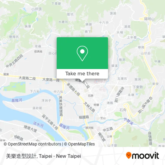 美樂造型設計 map