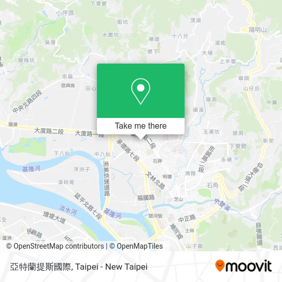 亞特蘭提斯國際 map