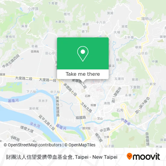 財團法人信望愛臍帶血基金會 map