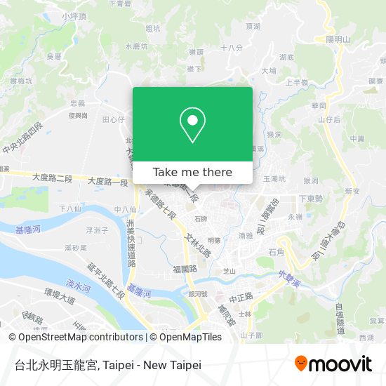 台北永明玉龍宮 map
