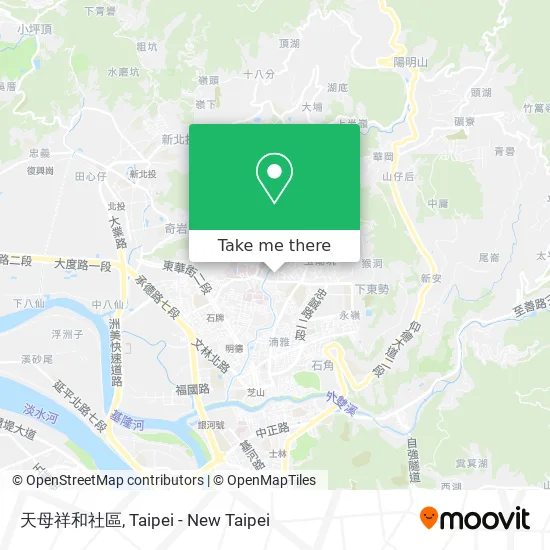 天母祥和社區 map