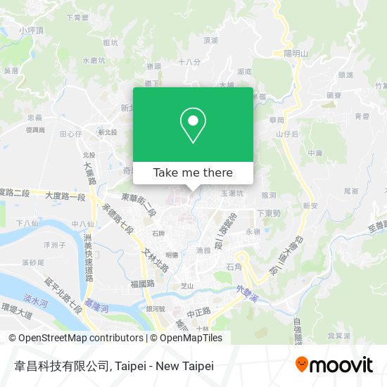 韋昌科技有限公司 map