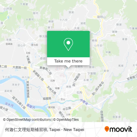 何迦仁文理短期補習班 map