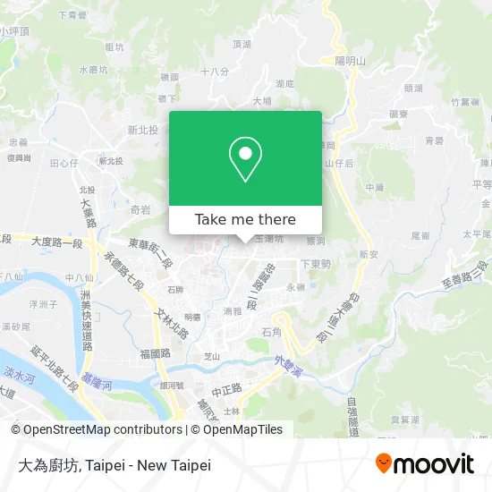 大為廚坊地圖