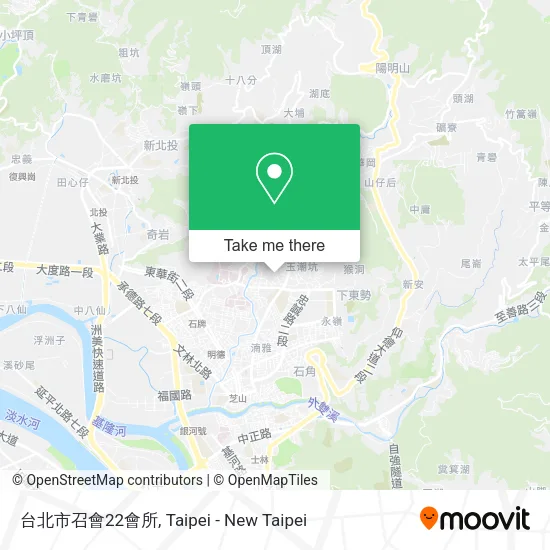 台北市召會22會所地圖