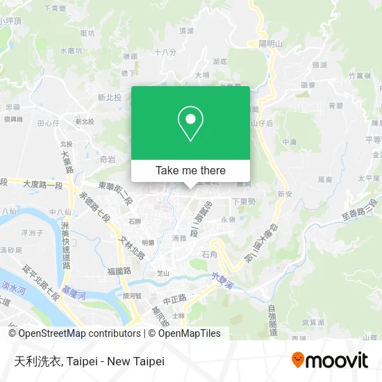 天利洗衣地圖
