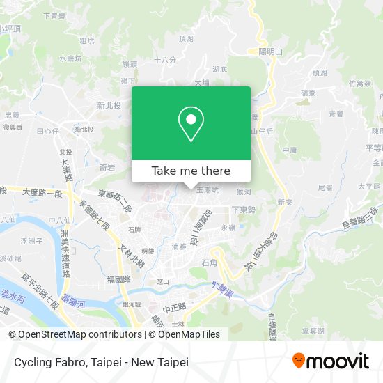 Cycling Fabro map