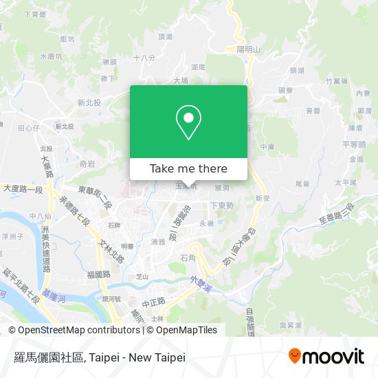羅馬儷園社區地圖