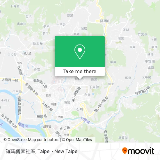 羅馬儷園社區 map