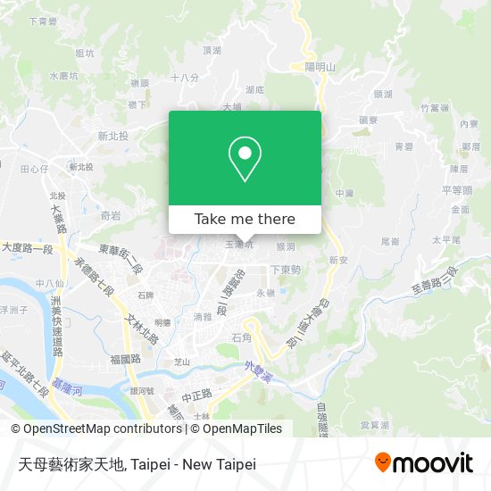 天母藝術家天地 map