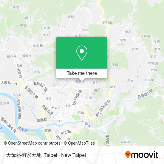 天母藝術家天地 map