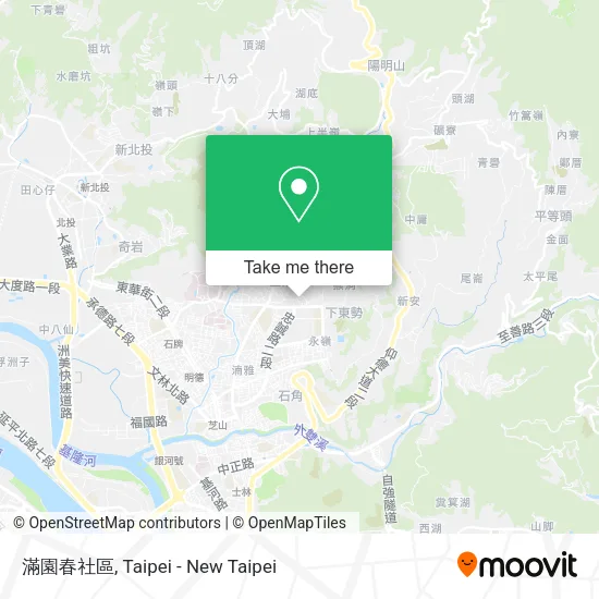 滿園春社區 map