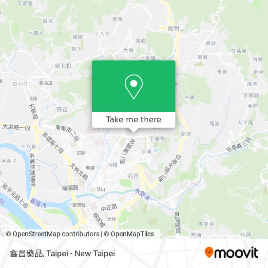 鑫昌藥品 map