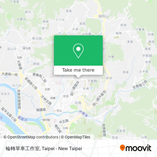 輪轉單車工作室 map