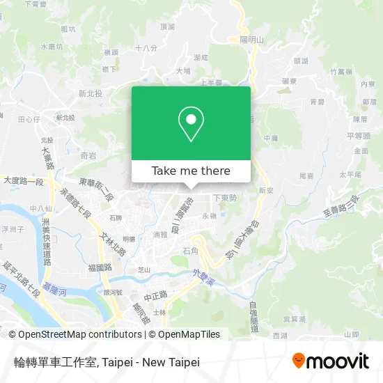 輪轉單車工作室 map