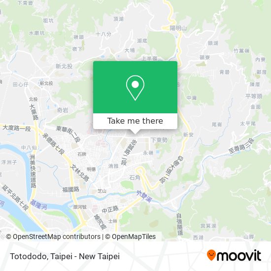 Totododo map