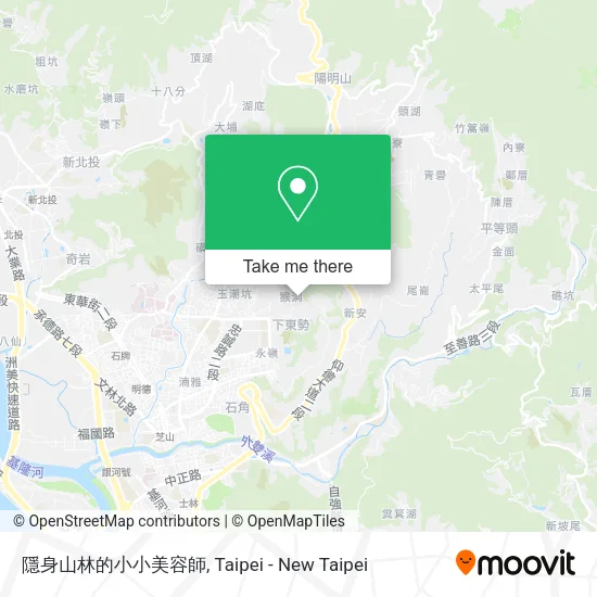 隱身山林的小小美容師 map