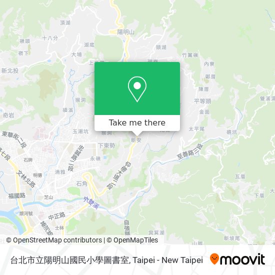 台北市立陽明山國民小學圖書室 map