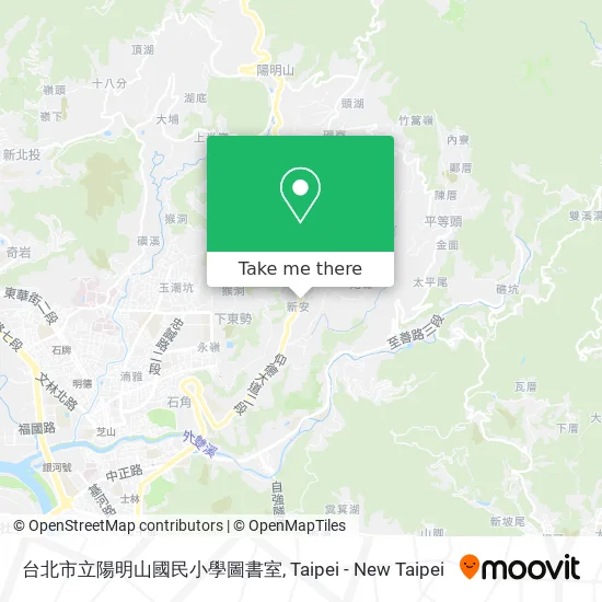 台北市立陽明山國民小學圖書室 map