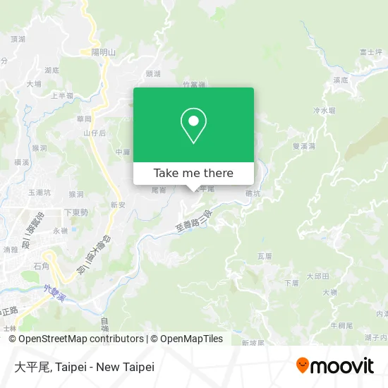 大平尾地圖