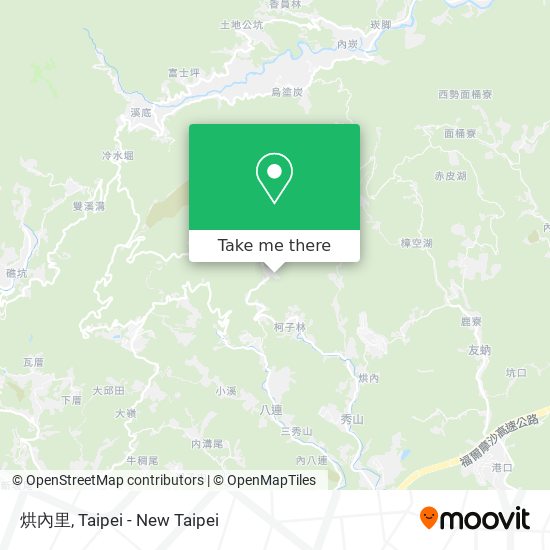 烘內里地圖
