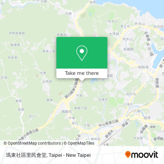 瑪東社區里民會堂地圖