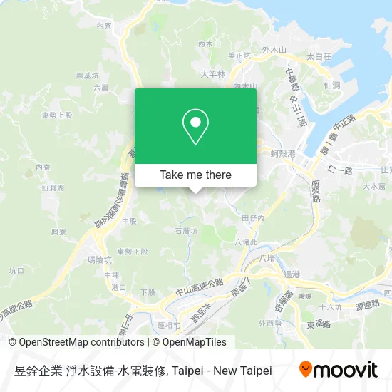 昱銓企業 淨水設備-水電裝修 map