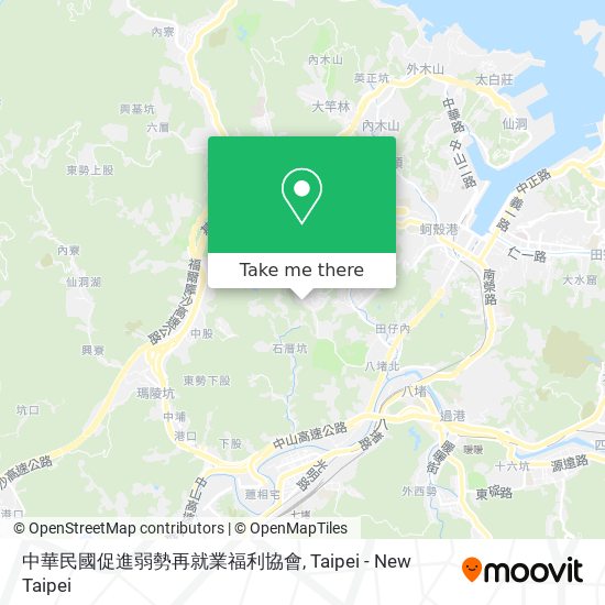 中華民國促進弱勢再就業福利協會 map