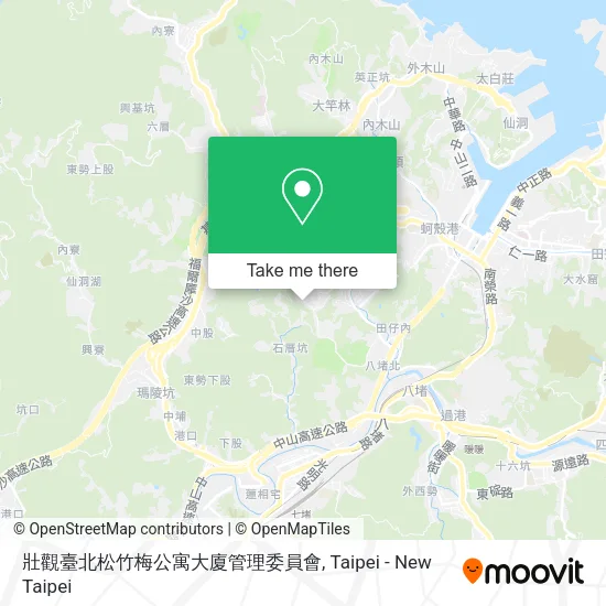 壯觀臺北松竹梅公寓大廈管理委員會地圖