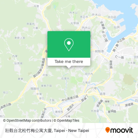 壯觀台北松竹梅公寓大廈 map