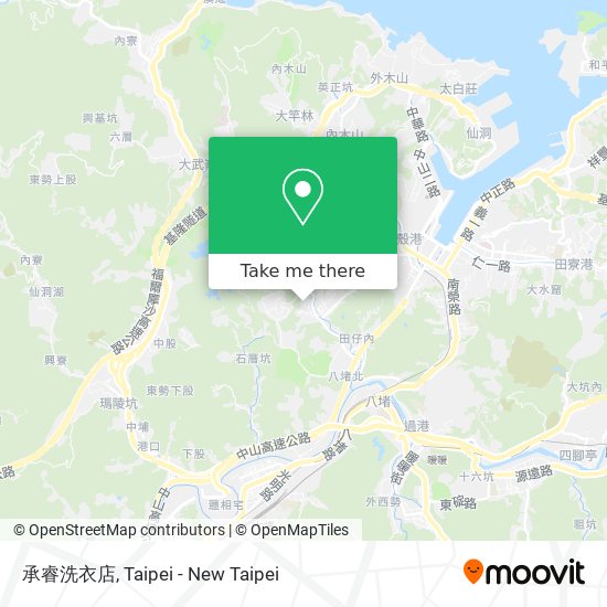 承睿洗衣店地圖