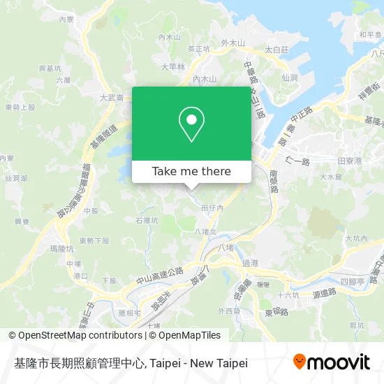 基隆市長期照顧管理中心 map
