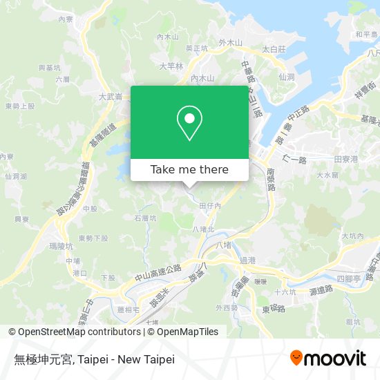 無極坤元宮 map