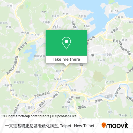 一貫道基礎忠恕基隆啟化講堂 map