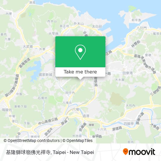 基隆獅球嶺佛光禪寺 map