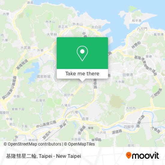 基隆彗星二輪 map