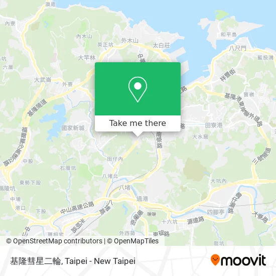 基隆彗星二輪 map