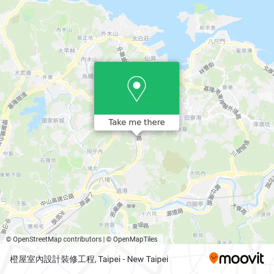 橙屋室內設計裝修工程 map