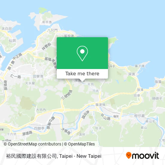 裕民國際建設有限公司地圖