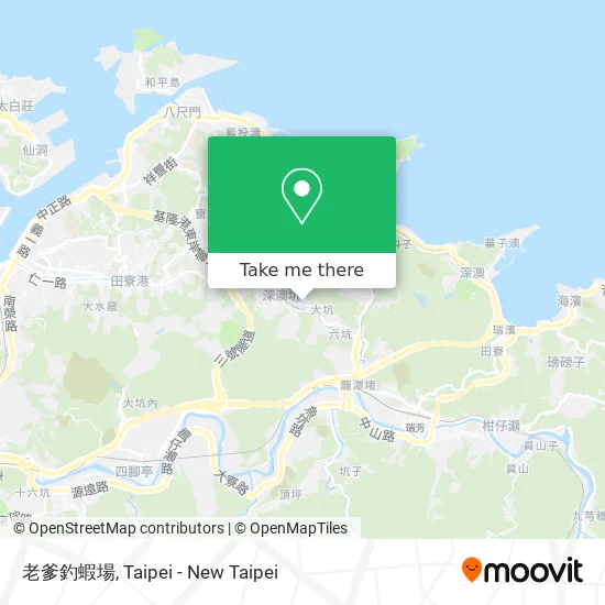 老爹釣蝦場 map