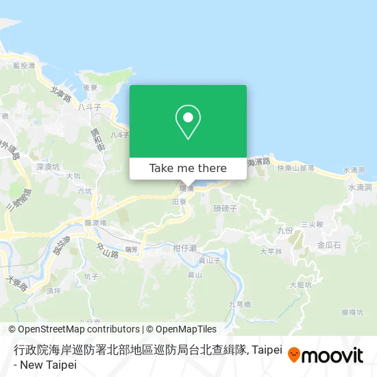 行政院海岸巡防署北部地區巡防局台北查緝隊 map