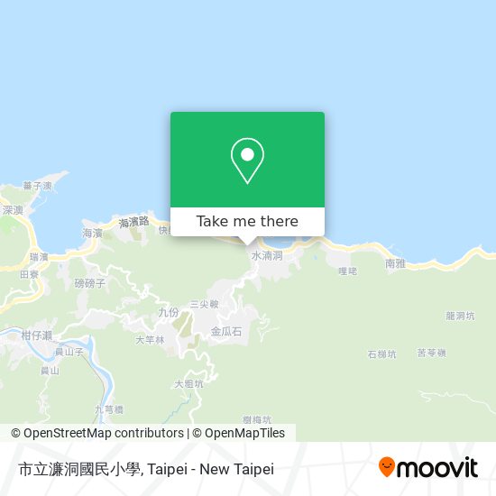 市立濂洞國民小學地圖