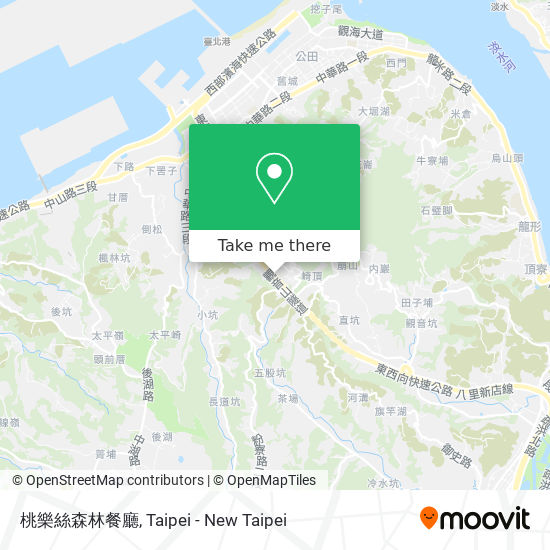 桃樂絲森林餐廳地圖