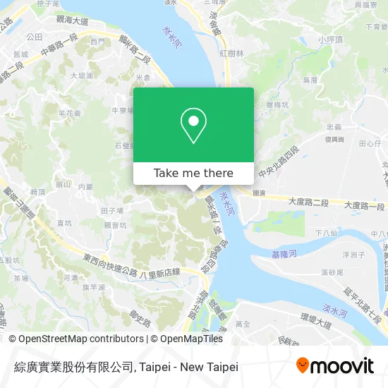 綜廣實業股份有限公司 map