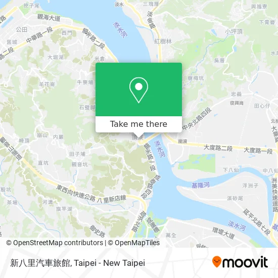 新八里汽車旅館 map