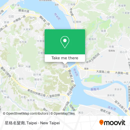 星格名髮廊地圖