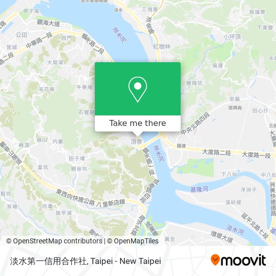 淡水第一信用合作社地圖