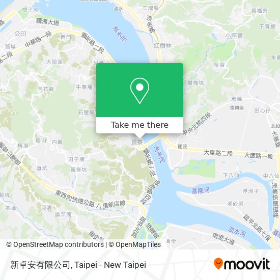 新卓安有限公司 map